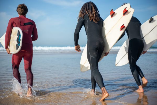 Men Long Sleeve Swimwear Surf Rash Guard Wetsuit Undersuit Leggings  Top+Pants